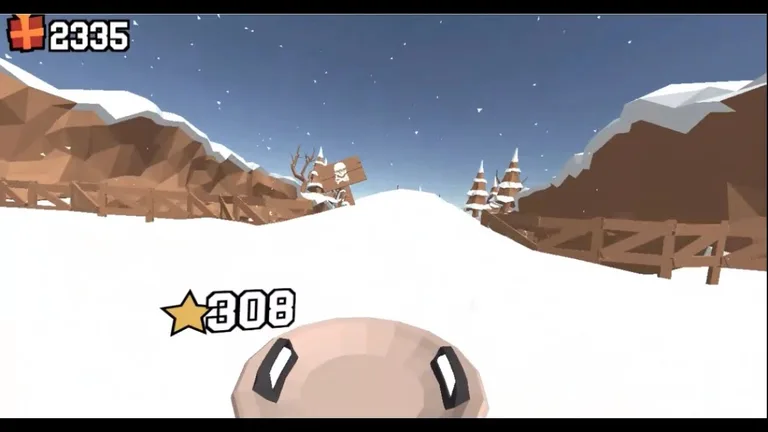 Snow Rider 3D gameplay screenshot