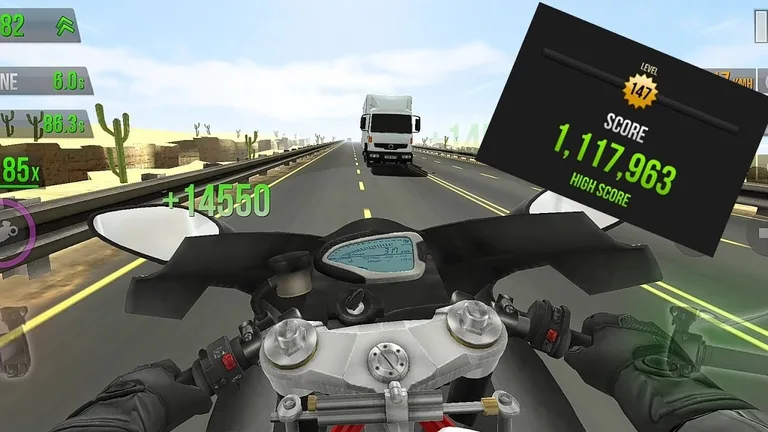 Traffic Rider gameplay screenshot